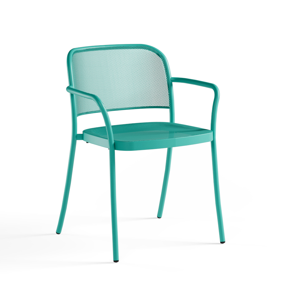 Cafe Armlehnstuhl, ozeangrün