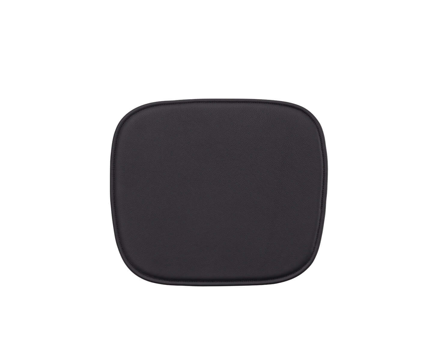 Fiber Chair Sitzkissen, easy leder schwarz