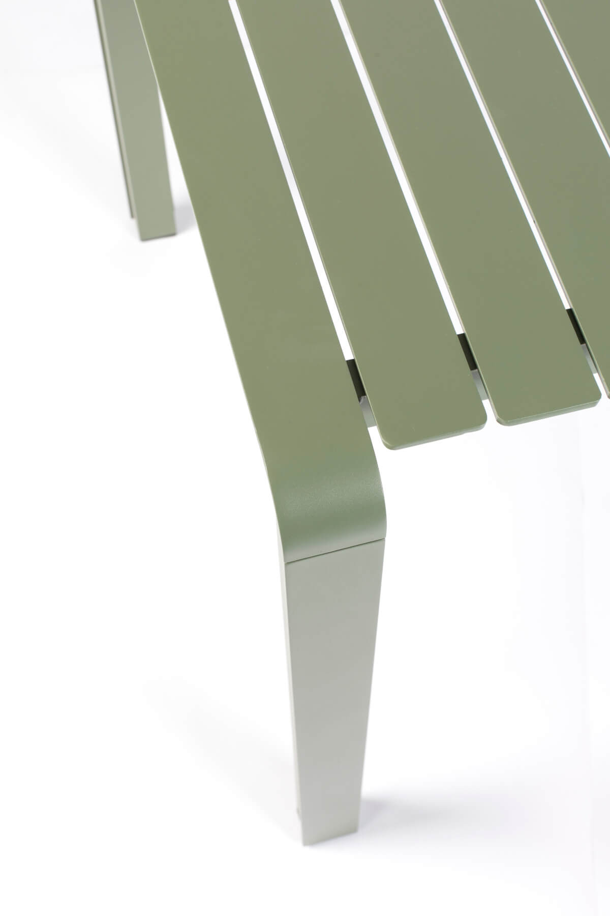 Vondel Tisch, 214 x 97 cm, grün