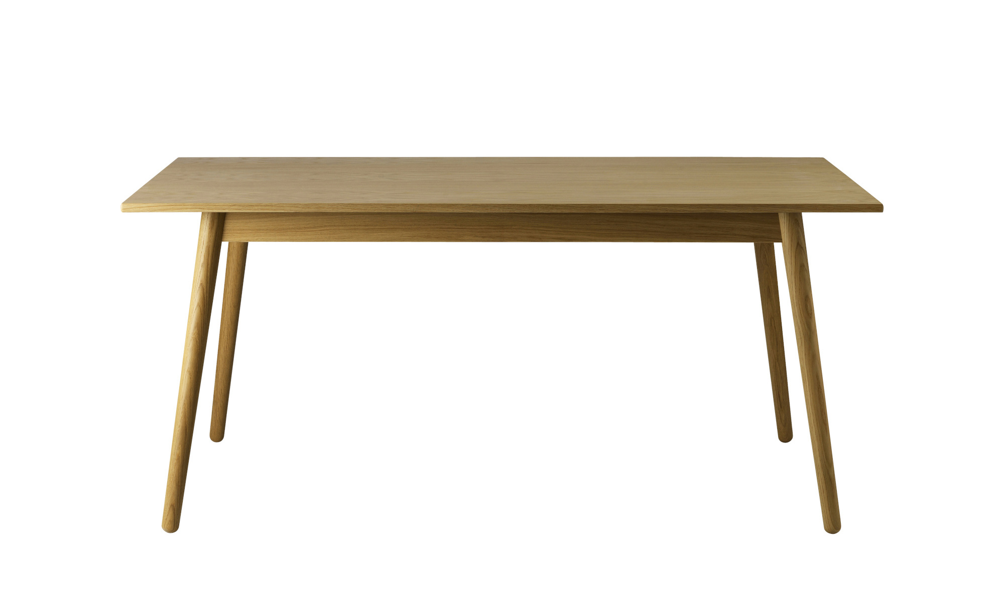 FDB Møbler C35B Esstisch, nordisches Design, ergonomisch, Eiche natur, langlebig, nachhaltig, funktional