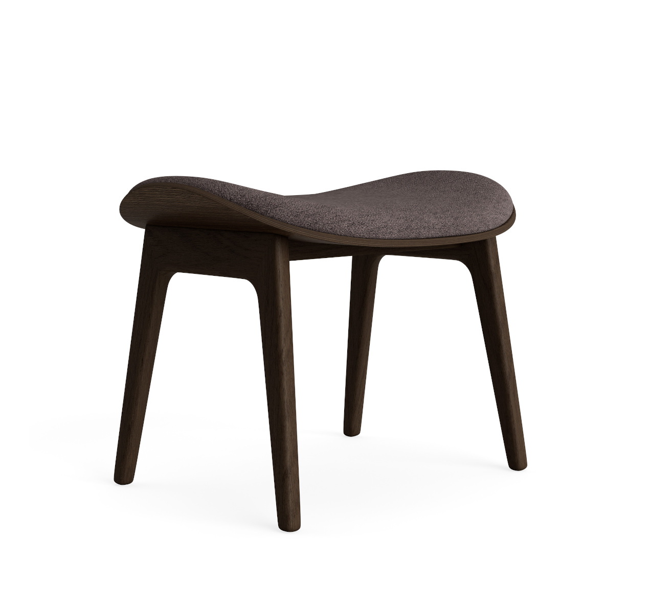 Elephant Hocker, eiche geräuchert / barnum col 11