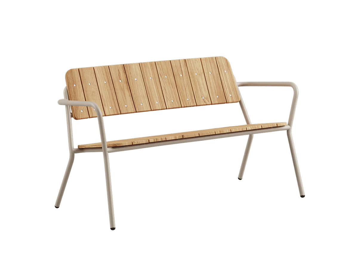 Kirra Patio Bank, taupe