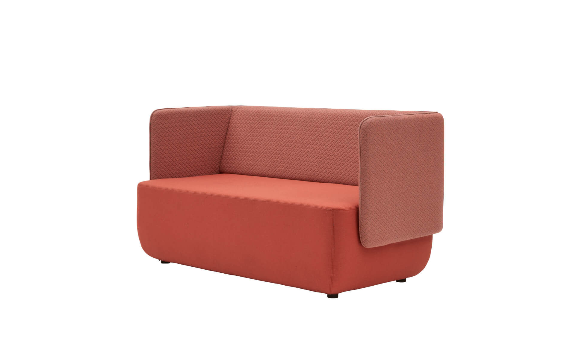 Softline Opera Sofa niedrig, stilvolles Polstersofa mit niedriger Sitzhöhe, modernes skandinavisches Design