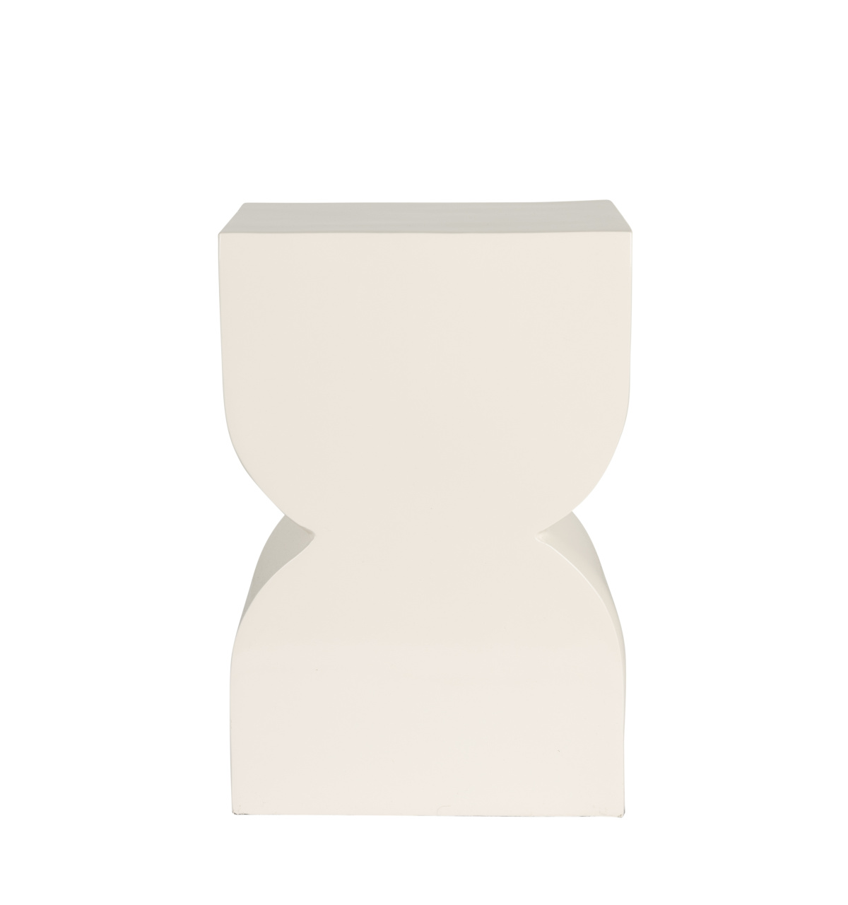 Cones Hocker, glänzend beige