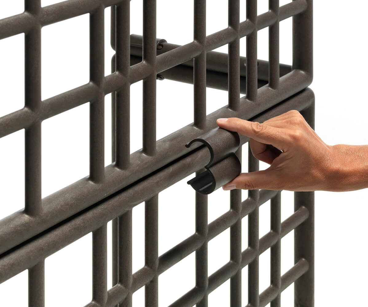 Nardi Sipario Trennwand, langlebig, leicht und flexibel – elegantes, funktionales Design für Garten oder Terrasse