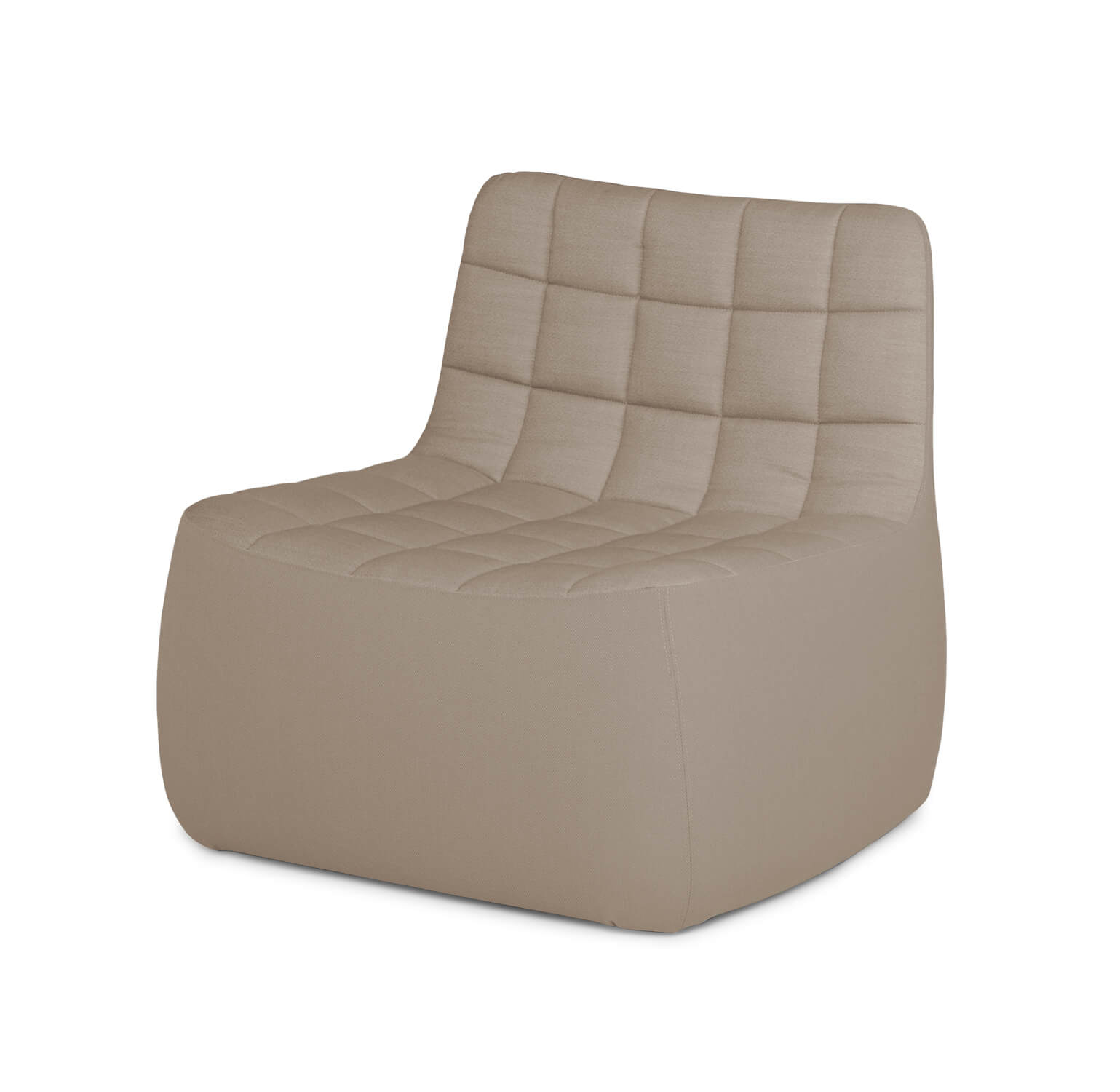 Yam Lounge Chair, brown leather (Ultra Brandy)