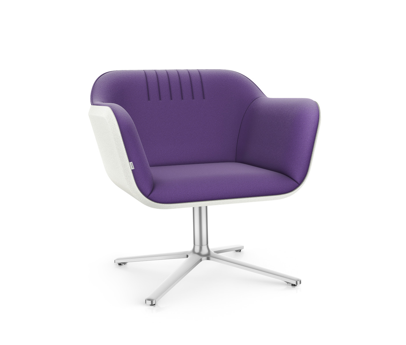 Interstuhl HUB HU102 Sessel mit ergonomischem Design, hoher Sitzkomfort, modernes Polstermöbel für Büro und Lounge