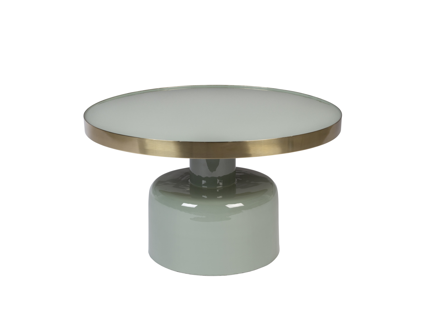 Glam Couchtisch, grün