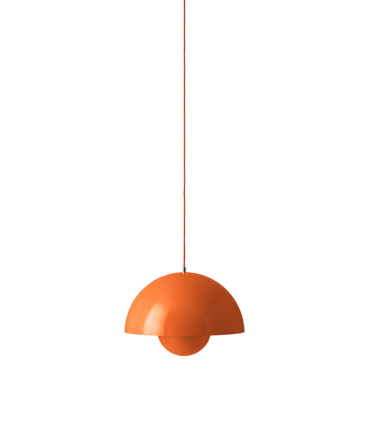 Flowerpot VP7 Pendelleuchte, zesty orange