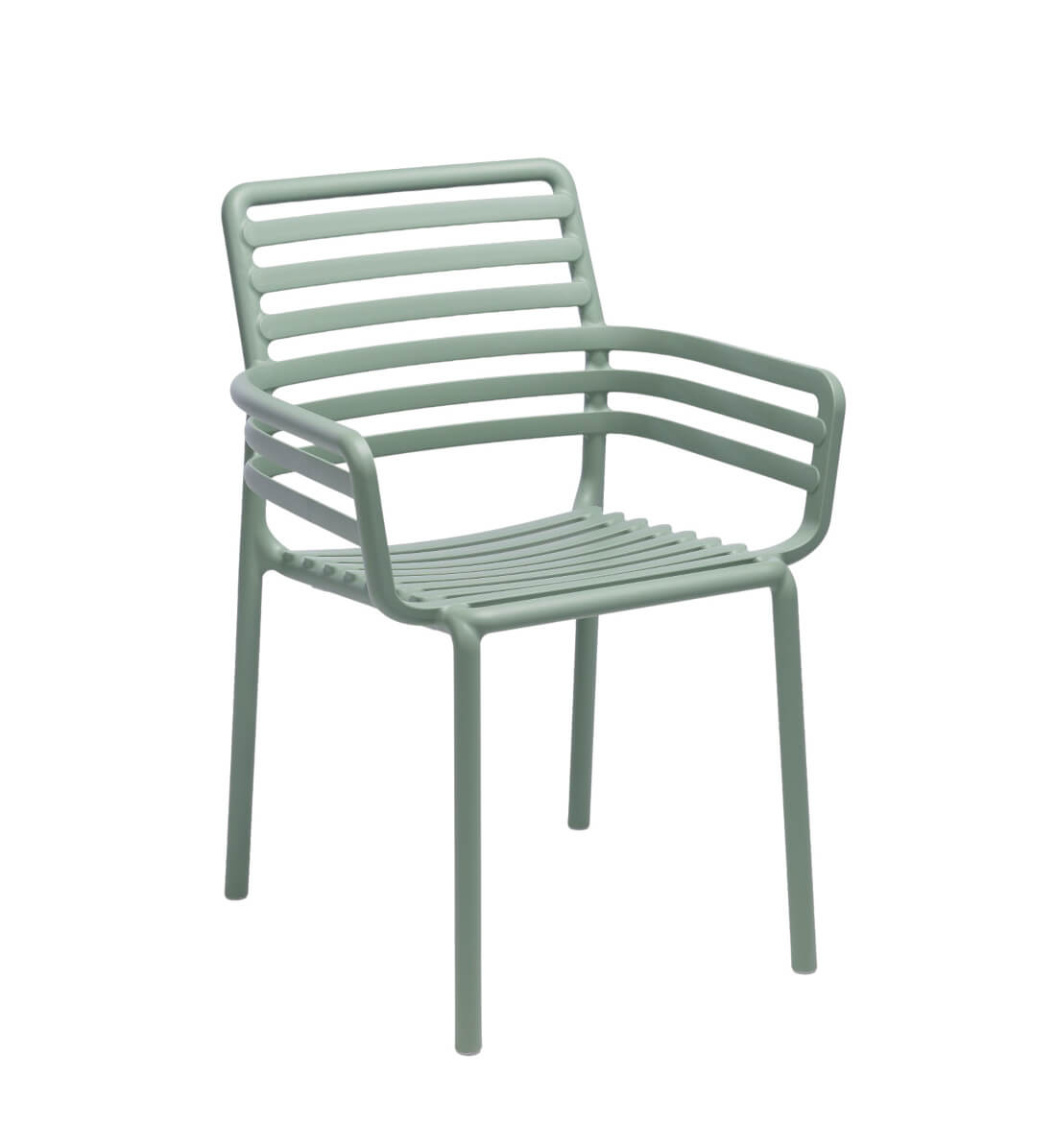 Nardi Doga Armlehnstuhl menta – italienischer Outdoor-Stuhl Nardi Doga Armlehnstuhl menta, italienisches Outdoor-Design, leicht, langlebig, wetterfest, komfortabel