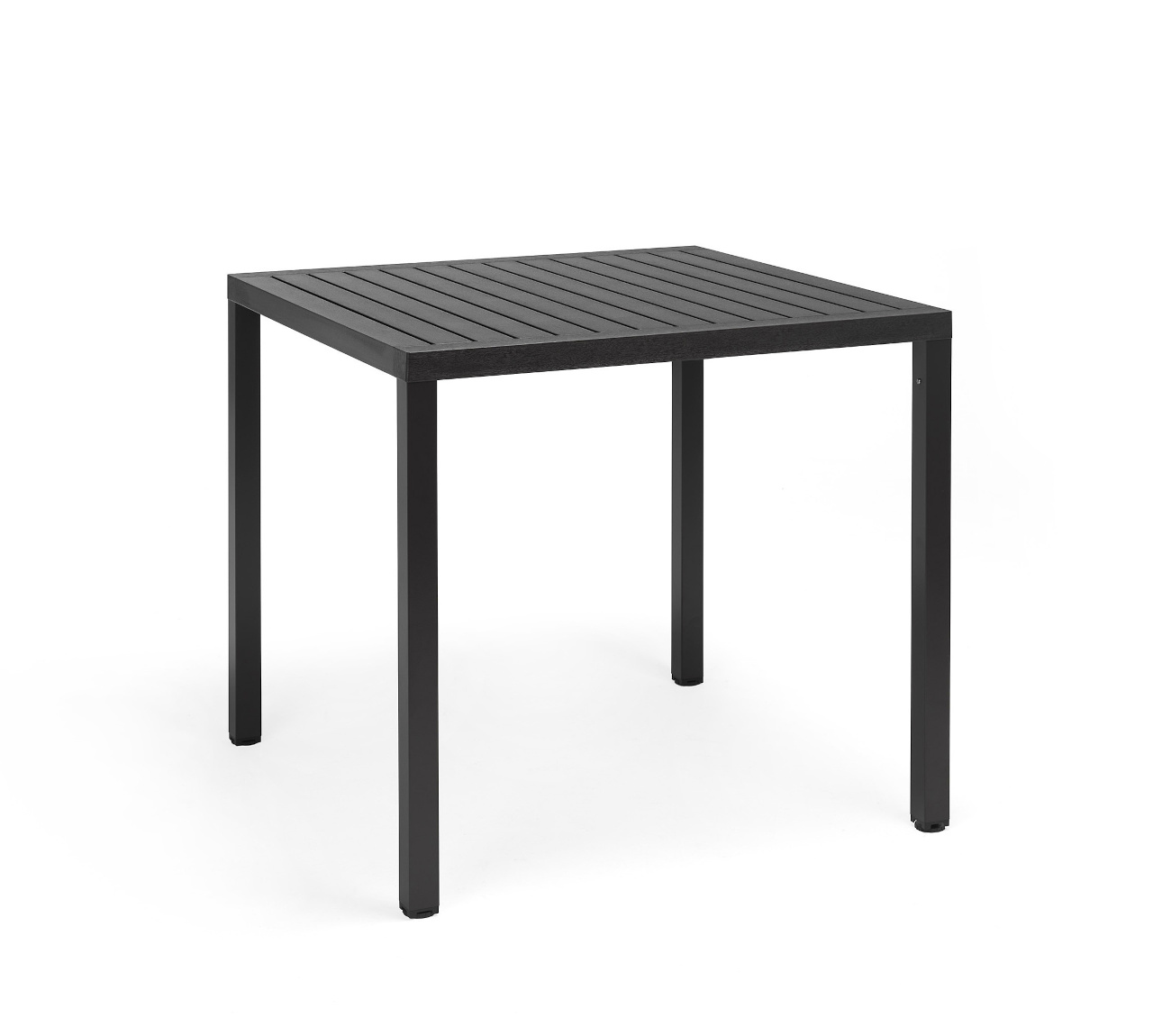 Nardi Cube Gartentisch 80x80 cm – moderner Outdoor-Tisch anthrazit Nardi Cube Gartentisch 80x80 cm, anthrazit, wetterfest, langlebig, moderner Outdoor-Tisch aus Italien