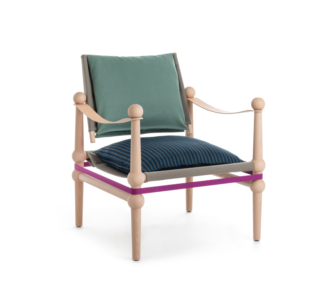 Magis Twain Sessel Buche/Sage – moderner Design-Sessel Magis Twain Sessel, Buche natur / Sage, moderner Sessel, ergonomisch, leicht, hochwertiges italienisches Design