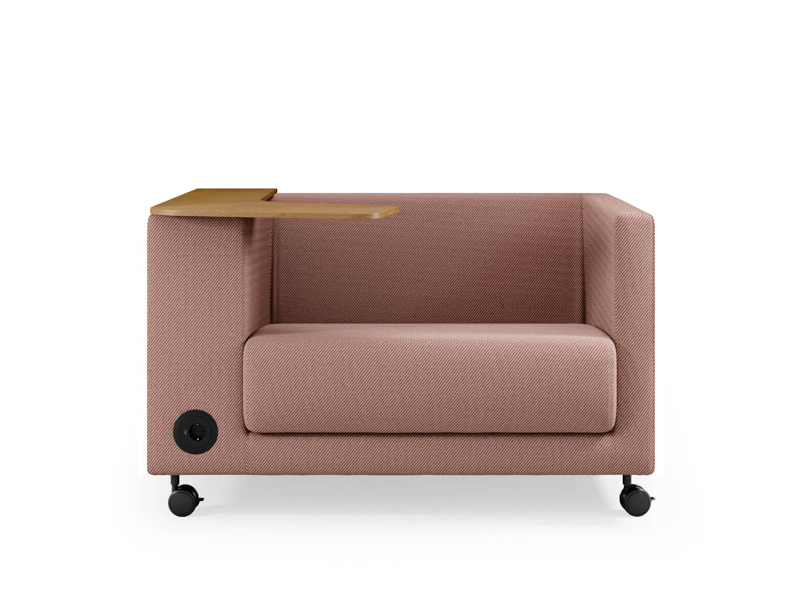 Robuster Profim Vancouver Lite VL 1,5 Sessel mit strapazierfähigem Stoff und leisen Rollen für Büro und Zuhause.