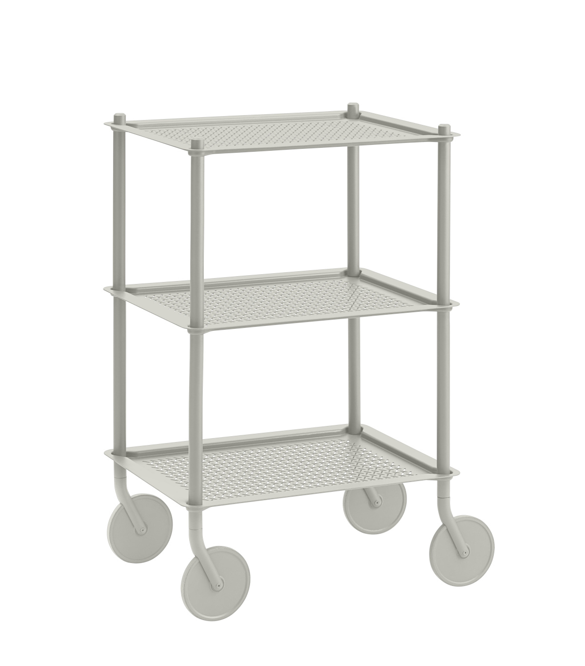 Flow Servierwagen, 3 Etagen, grau