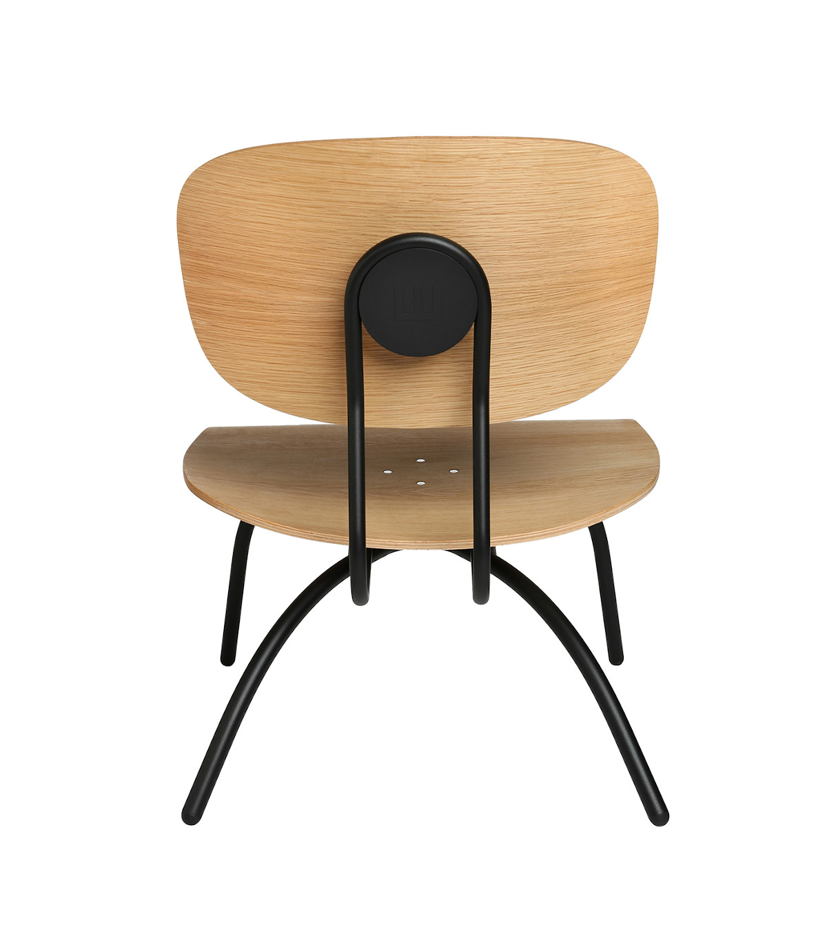 W-1970 Low Stuhl von Wagner, Eiche geölt, moderner Holzstuhl mit stabiler Konstruktion und natürlicher Holzmaserung.