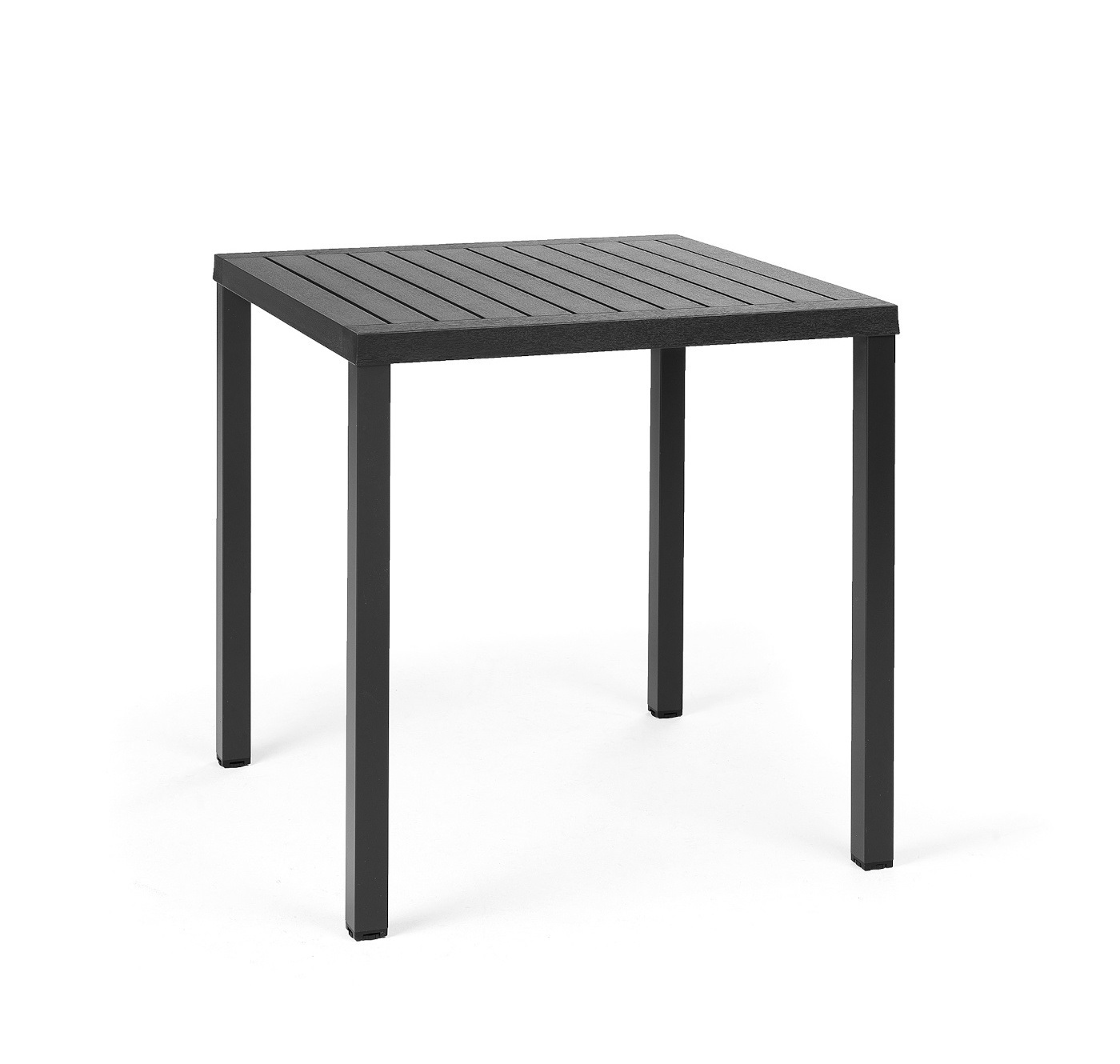 Nardi Cube Gartentisch 70x70 cm – anthrazit, wetterfest, Design Nardi Cube Gartentisch 70x70 cm, anthrazit, Outdoor-Tisch, wetterfest, langlebig, modernes italienisches Design