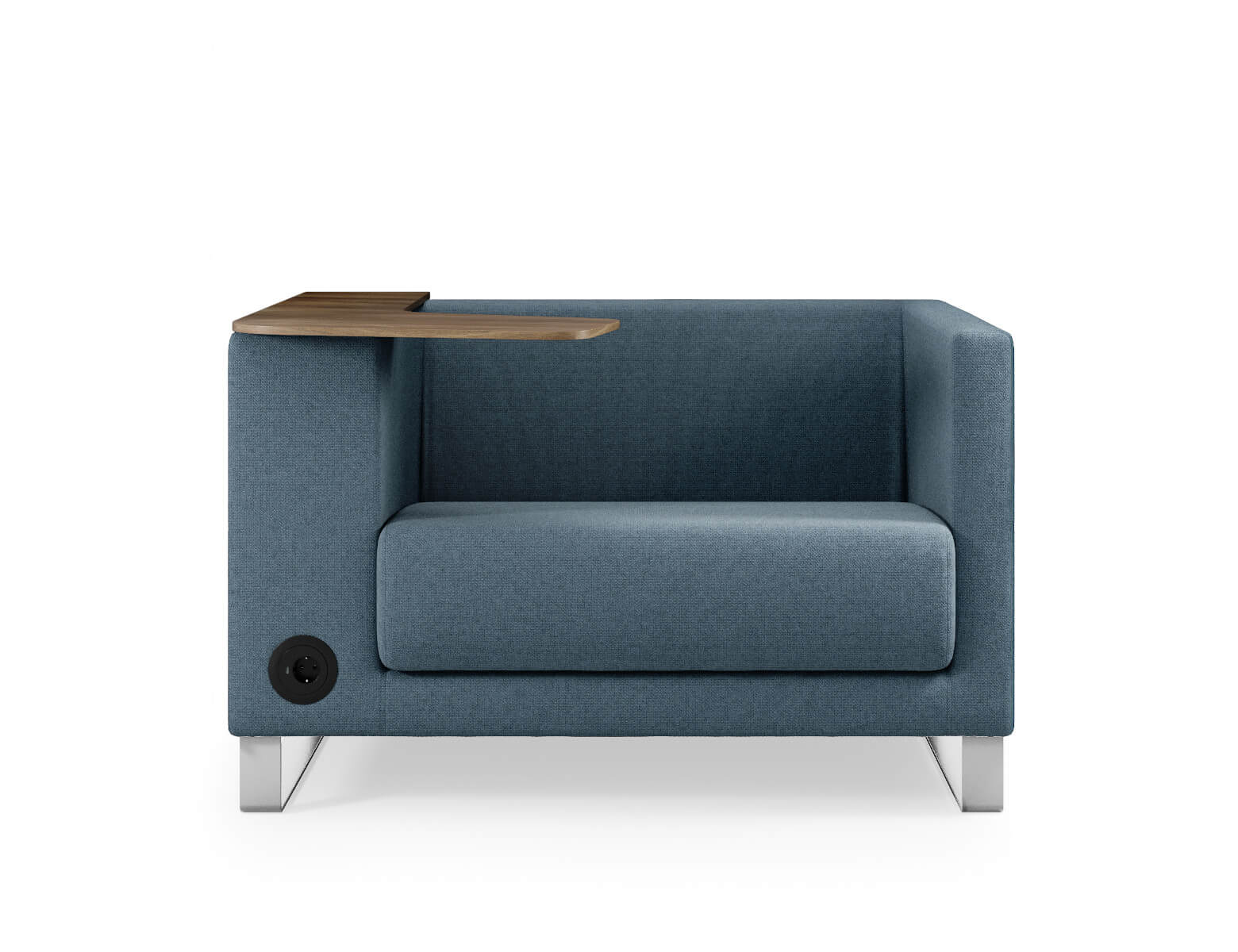 Eleganter Profim Vancouver Lite VL 1,5 Sessel mit stabilem Kufengestell und weichem Sitzkomfort