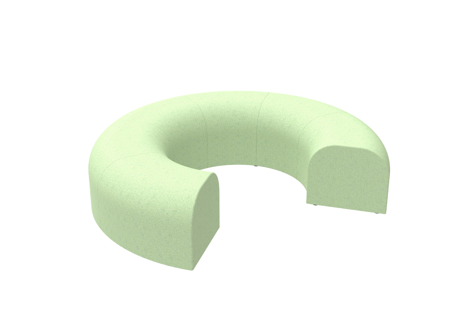 BuzziCee, C-förmiger schallabsorbierender Loungesitz