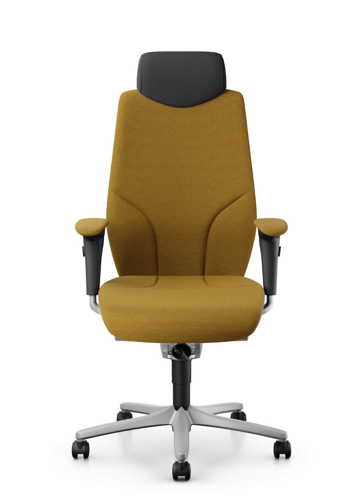 Giroflex 64-9778 Bürostuhl mit Kopfstütze, Armlehnen und ergonomischer Rückenlehne, hochwertiger Chefsessel