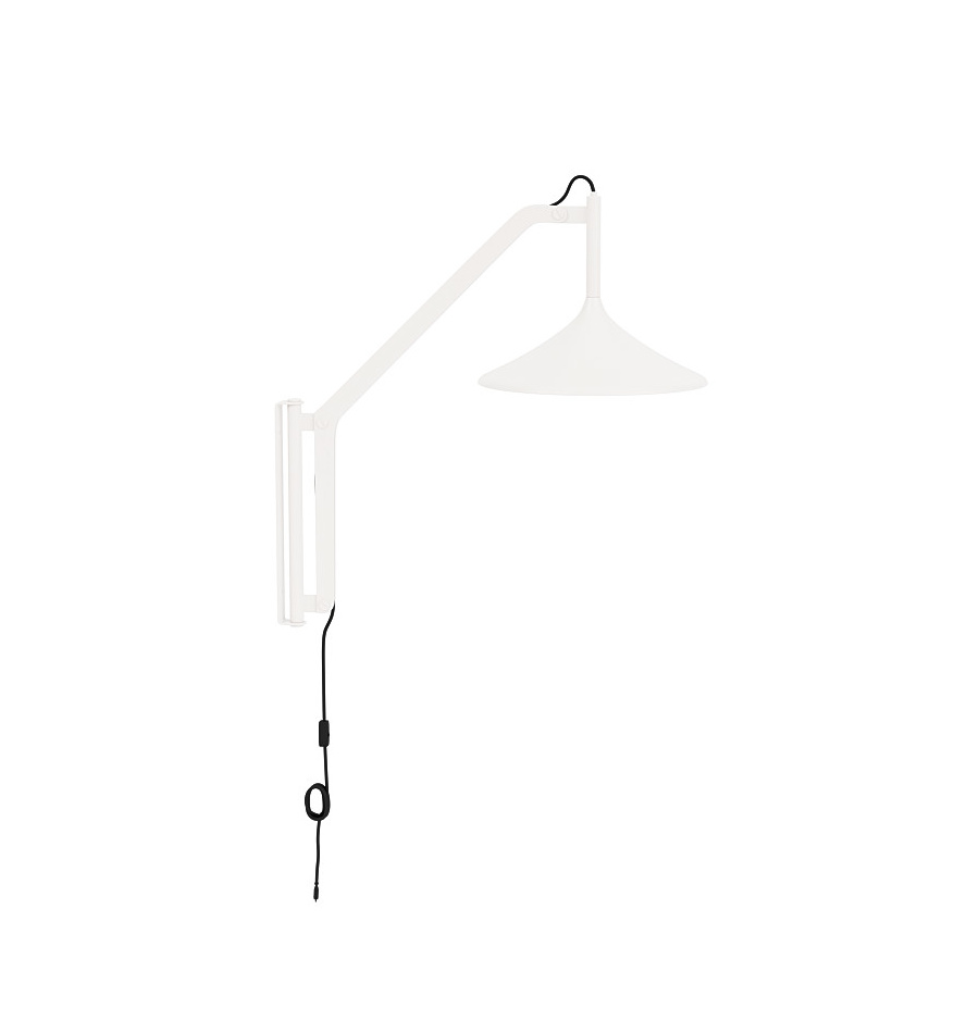 FDB Møbler U18 Hasle Wandleuchte, nordisches Design, oyster white, langlebig, funktional, modern