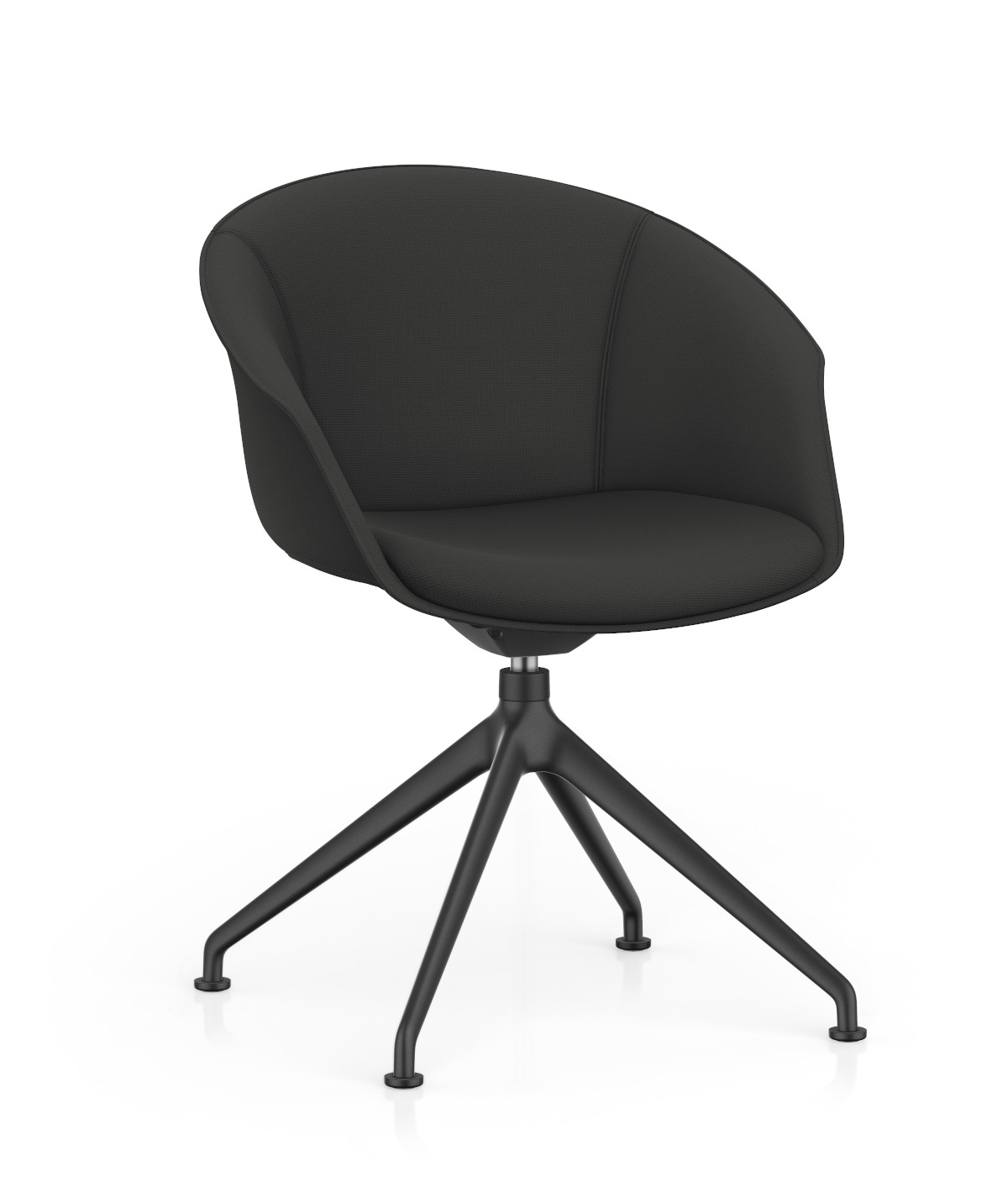 Design-Clubsessel Interstuhl SHUFFLEis1 SU344, ergonomisch, hochwertig gepolstert, perfekt für Büro, Empfang, Lounge