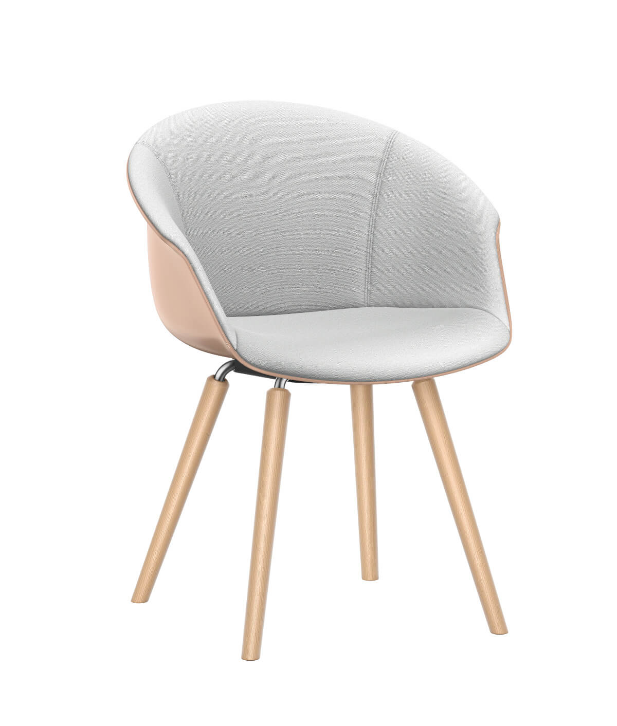 Moderner Interstuhl SHUFFLEis1 SU362 Sessel, ergonomisch, drehbar, komfortabel, Design für Lounge und Büro