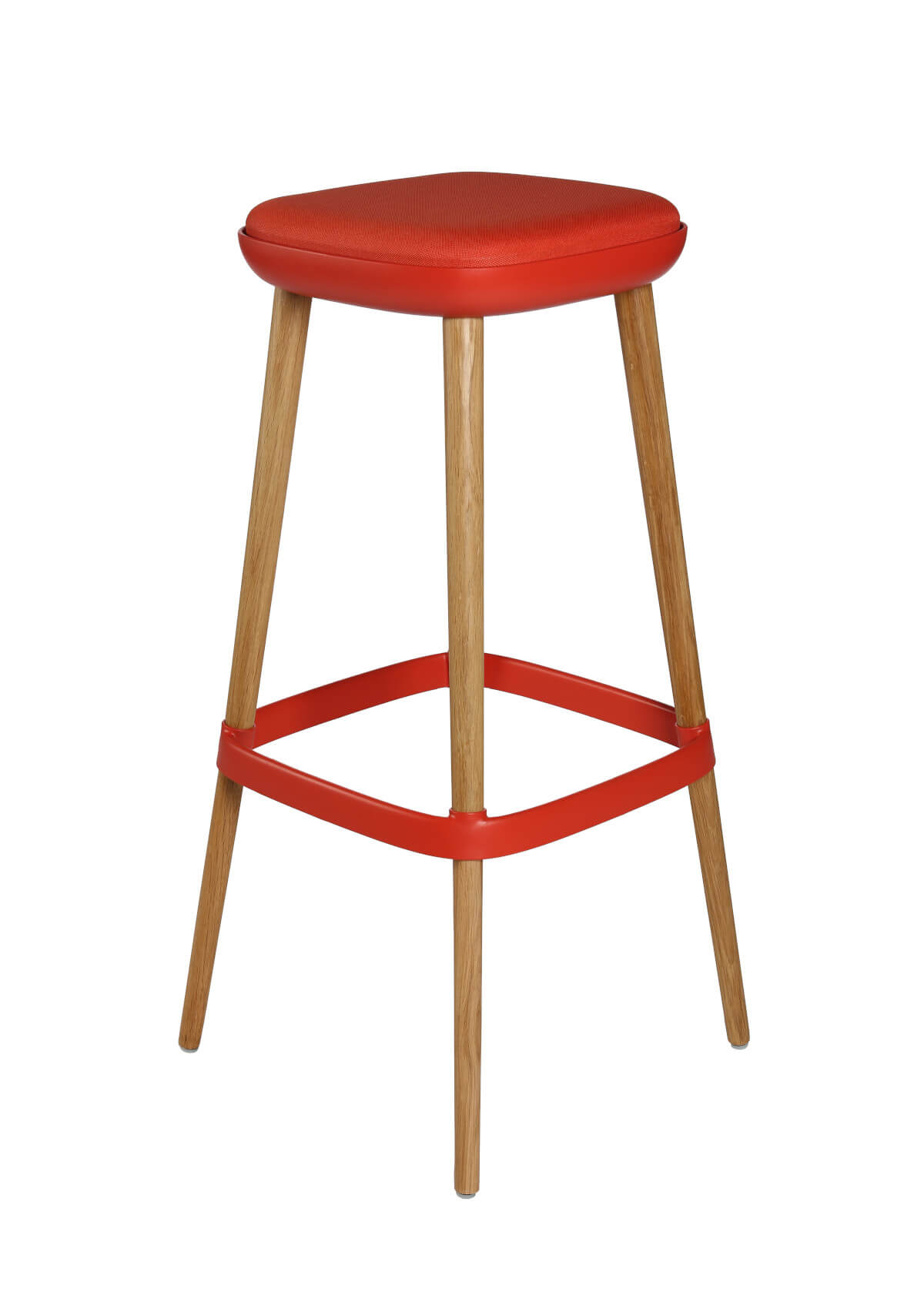 Wagner W-2020 Barhocker, modernes Design, komfortabler Sitz, ideal für Küche, Theke und Objektbereich