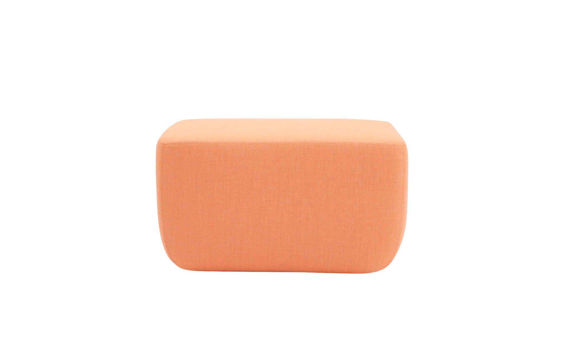 Bequemer Softline Opera Hocker mit langlebigem Stoffbezug und robustem Gestell, perfekt für flexible Sitzlösungen.