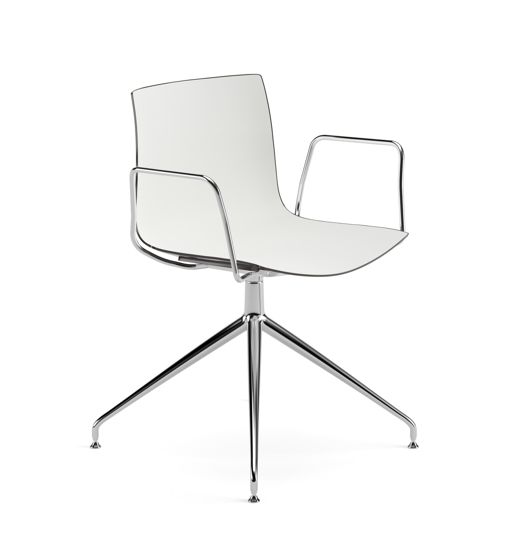 Catifa 46 Armlehnstuhl, zweifarbig #0368