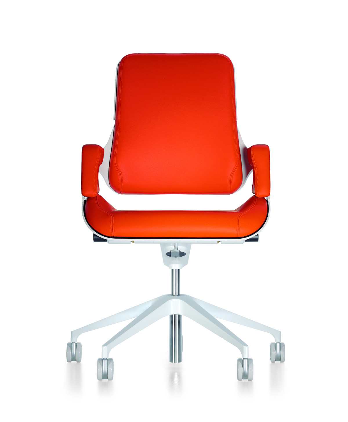 Interstuhl Silver 262S Bürodrehstuhl mit ergonomischer Sitzfläche, Aluminium-Gestell und edlem Premium-Design