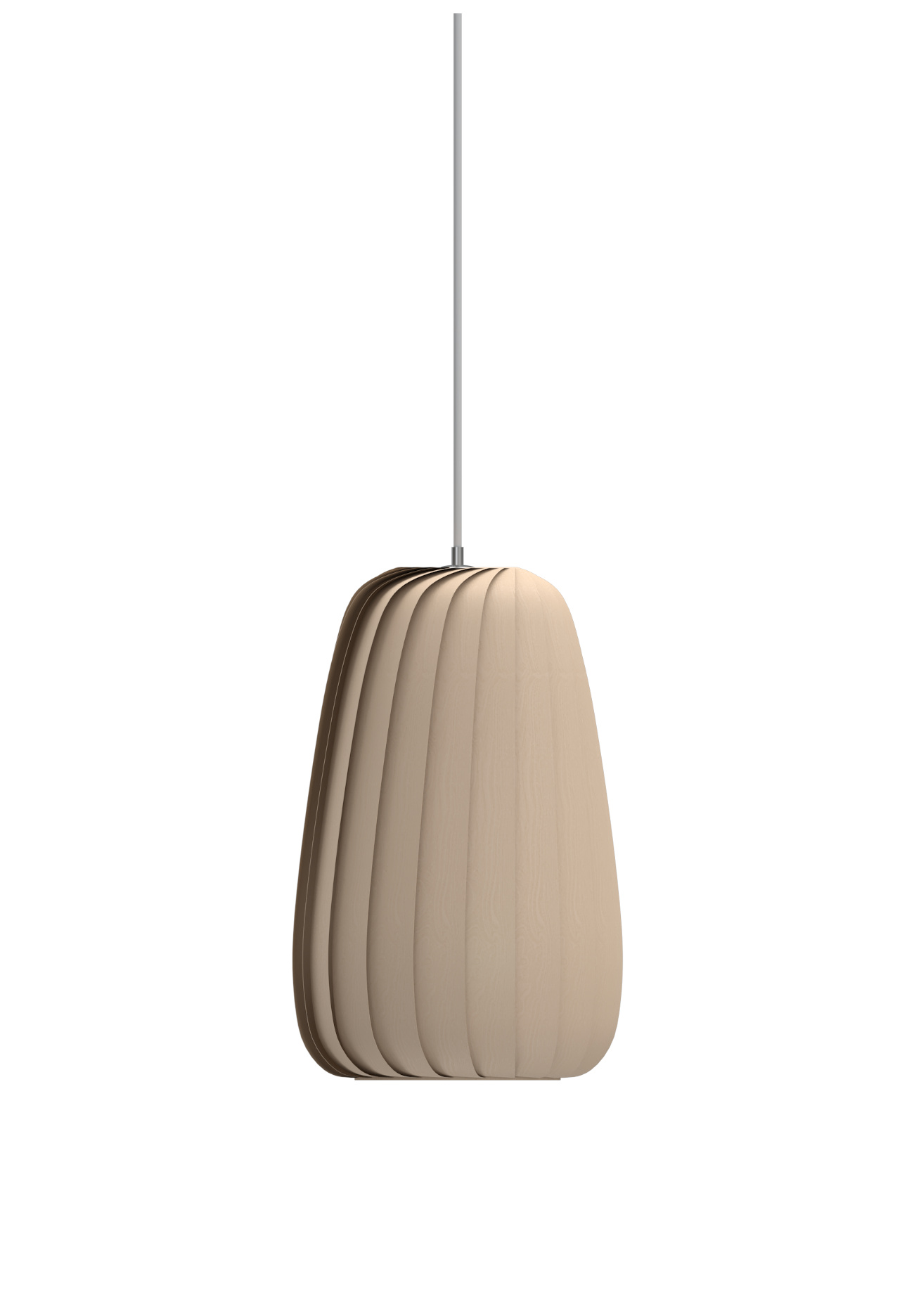 ST906 Pendelleuchte, Ø 25 x 42 cm, birke natur