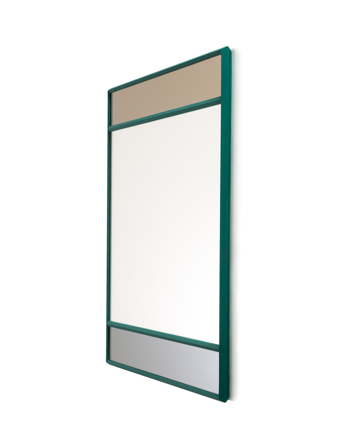 Magis Vitrail Wandspiegel 50x50 cm, grün/mehrfarbig, modernes Design, dekorativ, italienische Qualität