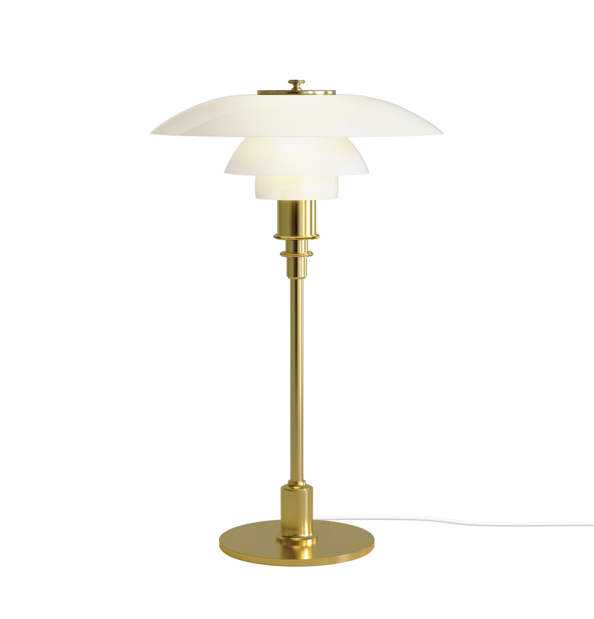 Louis Poulsen PH 3/2 Tischleuchte brass metallised – Designerlampe Louis Poulsen PH 3/2 Tischleuchte in brass metallised, Designerlampe mit elegantem Metall-Finish für stilvolle Beleuchtung