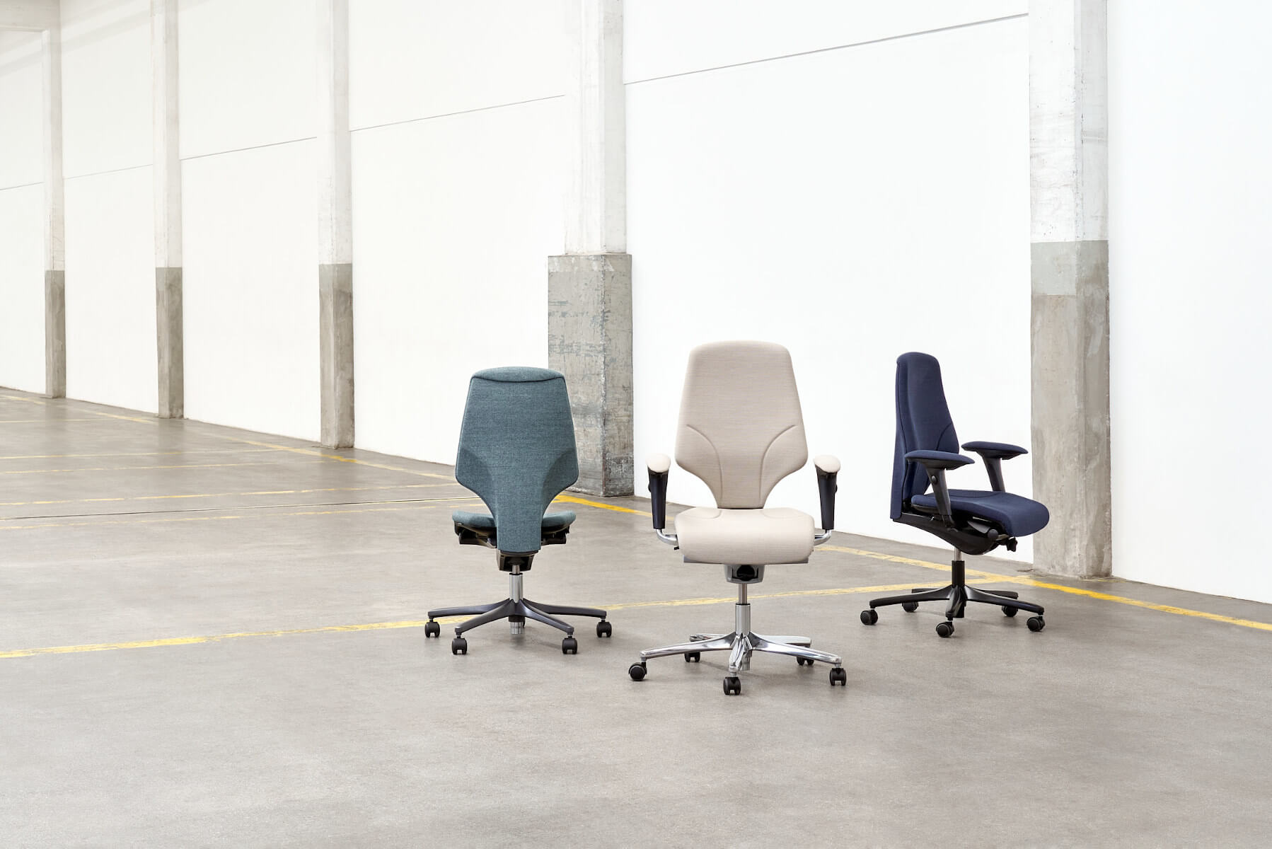 Giroflex 64-9278 ergonomischer Bürodrehstuhl, individuell einstellbar, atmungsaktiver Sitzkomfort, ideal für gesundes Sitzen