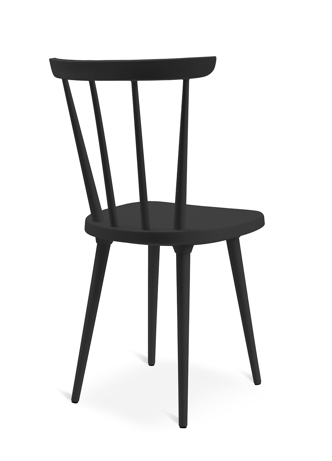 Moderner Wagner W-1960 Chairity Designstuhl schwarz, stilvoller ergonomischer Stuhl für Büro und Konferenzbereiche