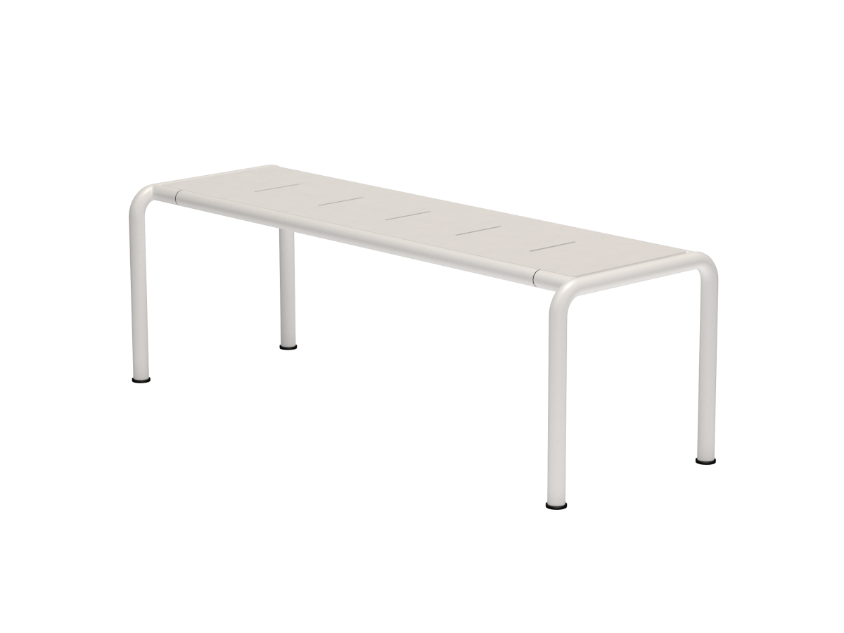 Avanti Gartenbank, 129 cm, muted white