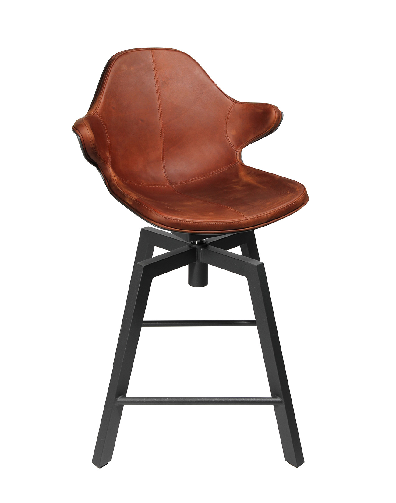 Wagner W-Loft Stool Barhocker, ergonomisch, drehbar, höhenverstellbar, Dondola®3 Sitzgelenk