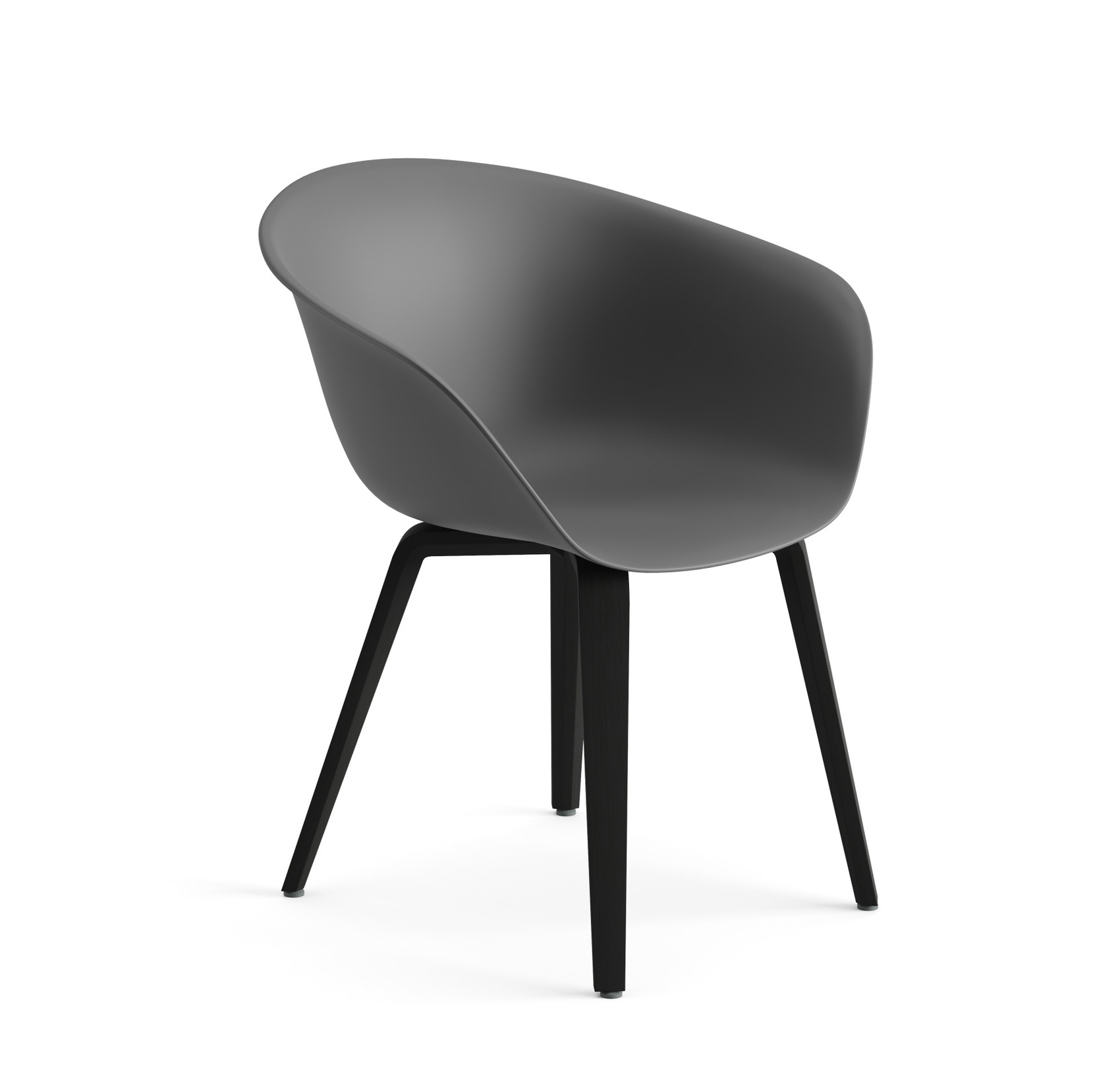 Duna 02 Stuhl, wenge / anthrazit #4203