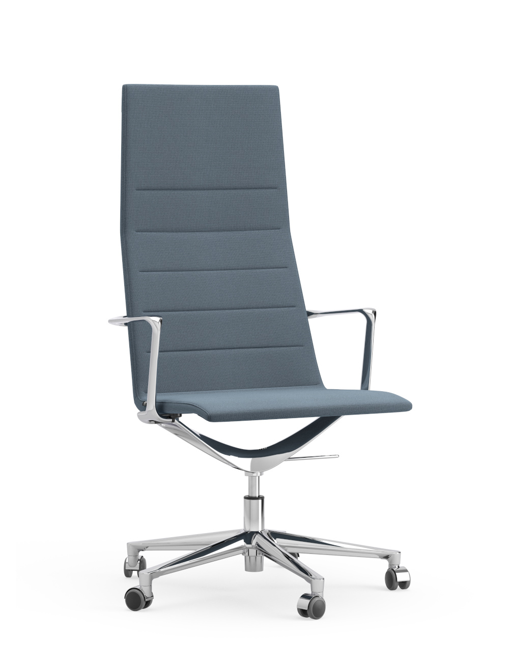 Valea Chair with Headrest, 5 star base Bürodrehstuhl