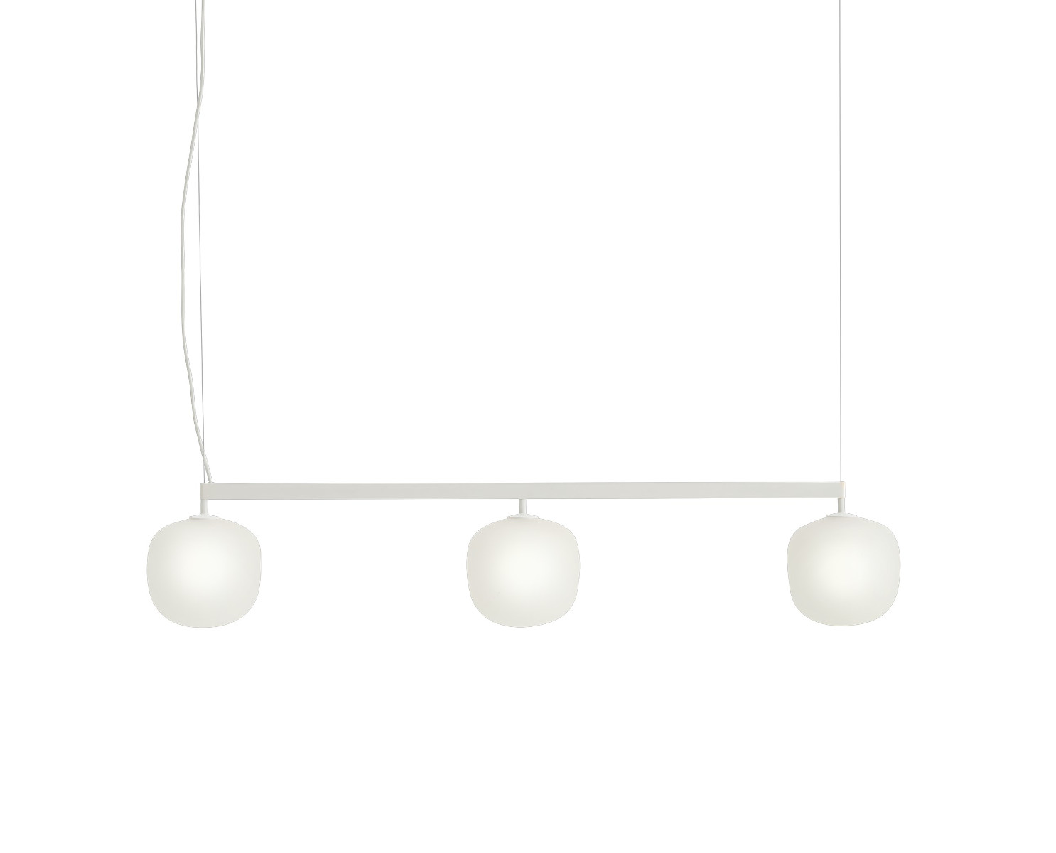 Rime Rail Pendelleuchte, weiß