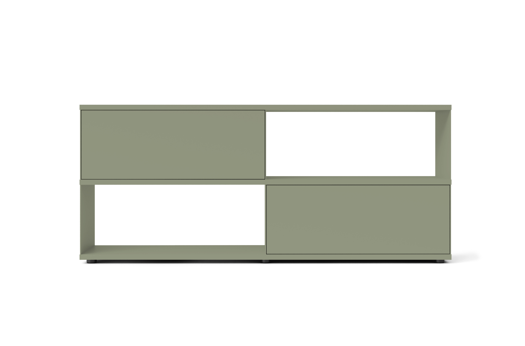 Flow Q Regal, 200 x 83 cm, grün