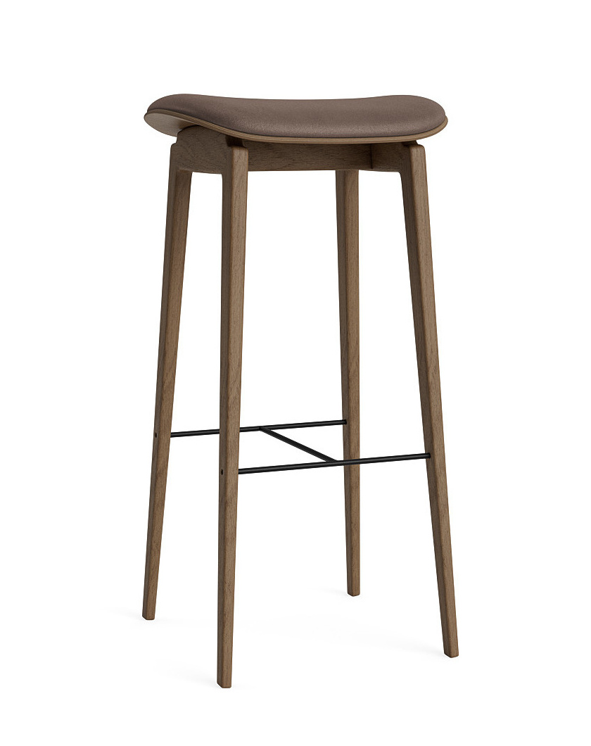 NY11 Barhocker, höhe 75 cm, eiche hell geräuchert