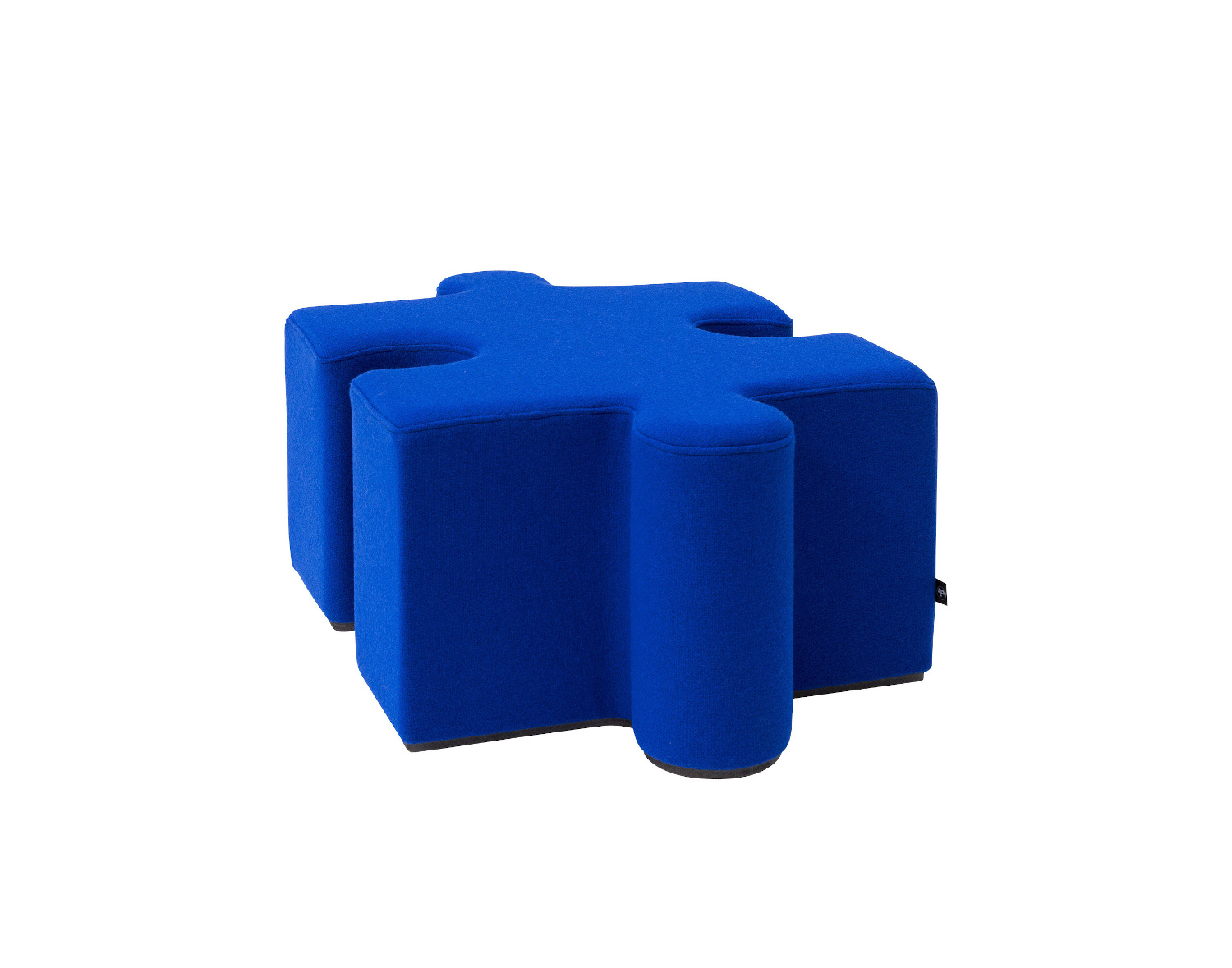 BuzziPuzzle Low, verspielter schalldämpfender Hocker