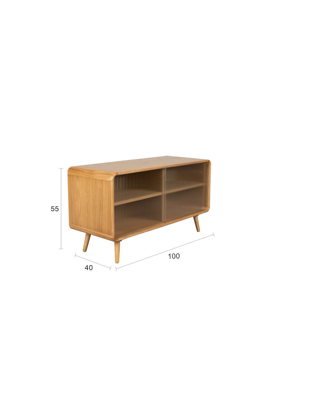 Rise Sideboard, 100 cm, eiche natur
