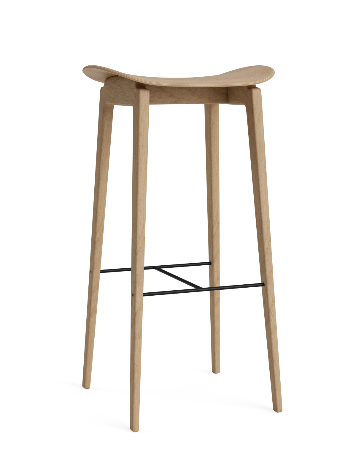 NY11 Barhocker, höhe 65 cm, eiche natur