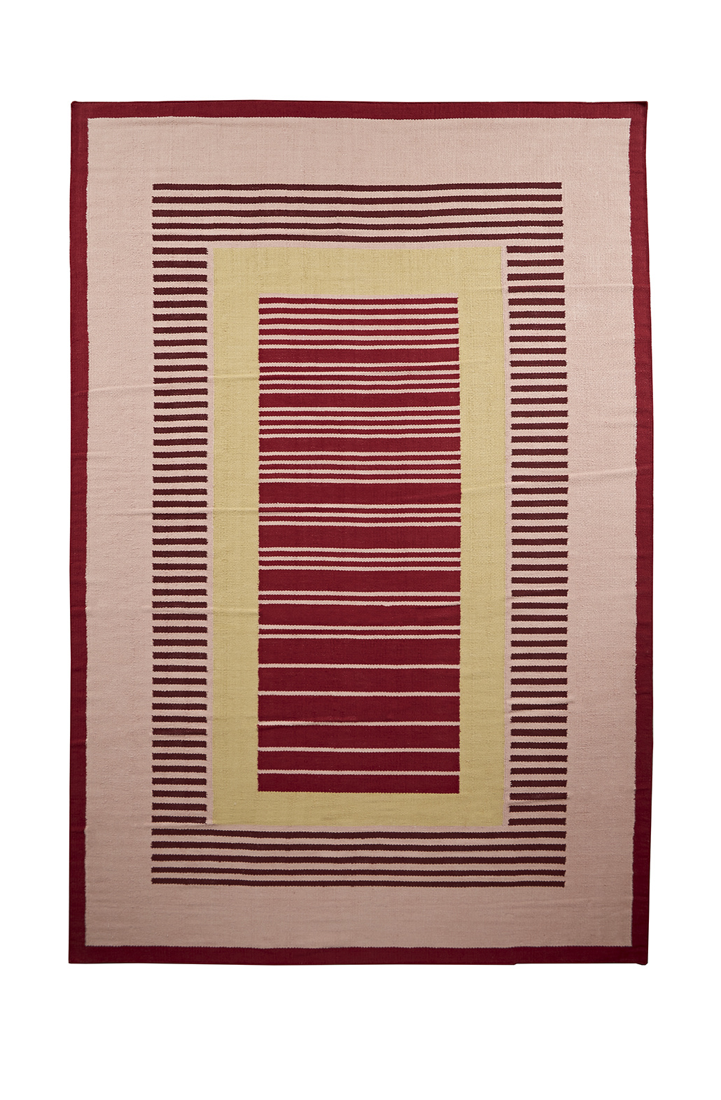 Hemp Teppich, 250 x 350 cm, red