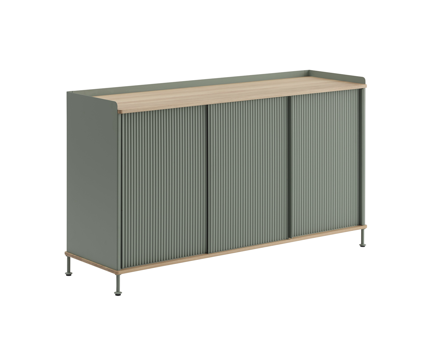 Enfold Sideboard, 148 x 85 cm, eiche geölt / dusty green Enfold Sideboard, 148 x 85 cm, eiche geölt / dusty green