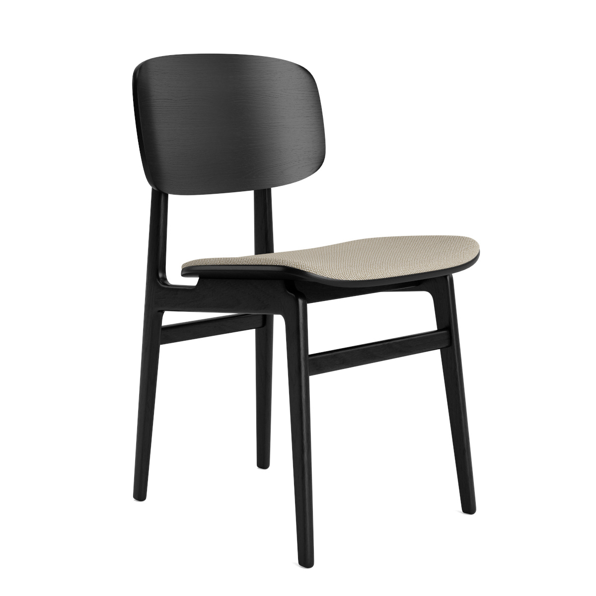 NY11 Stuhl, eiche schwarz / hallingdal 220