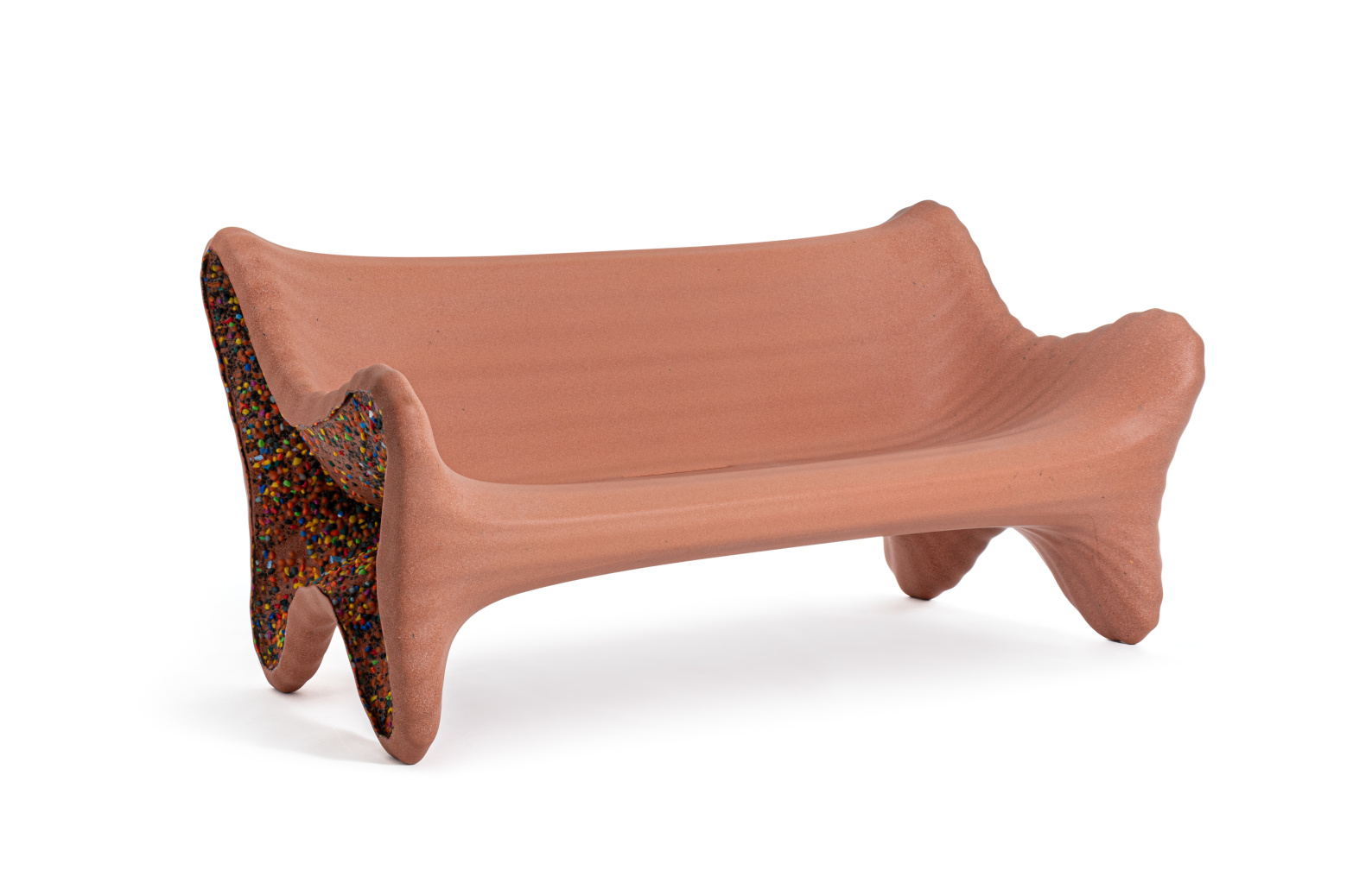 Magis In-Side Sofa terracotta, modernes Design, komfortabel, italienisches Design, langlebig