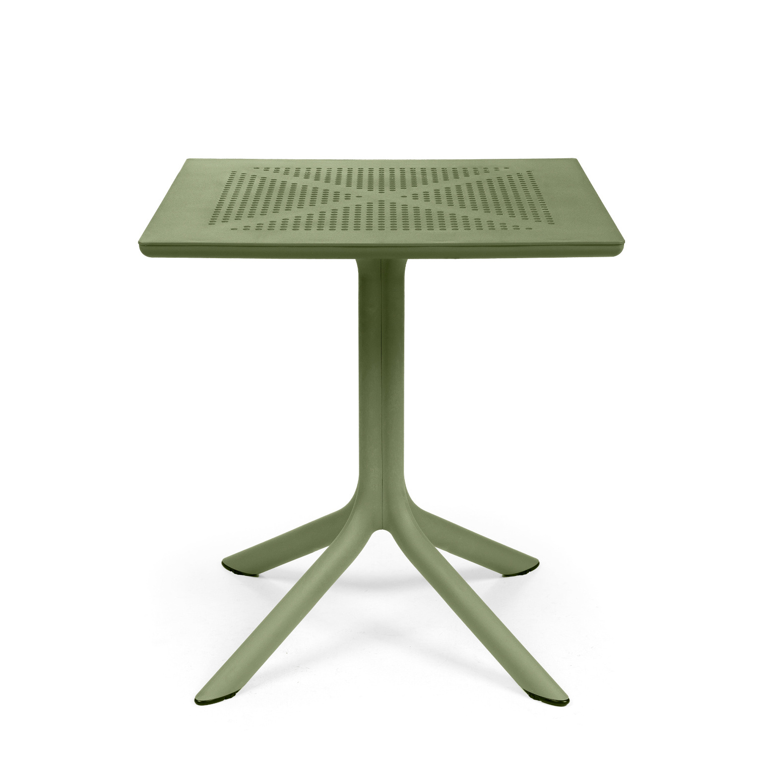 Nardi Clip 70 Gartentisch 70x70 cm – agave, wetterfest, Design Nardi Clip 70 Gartentisch 70x70 cm, agave, Outdoor-Tisch, wetterfest, leicht, modernes italienisches Design